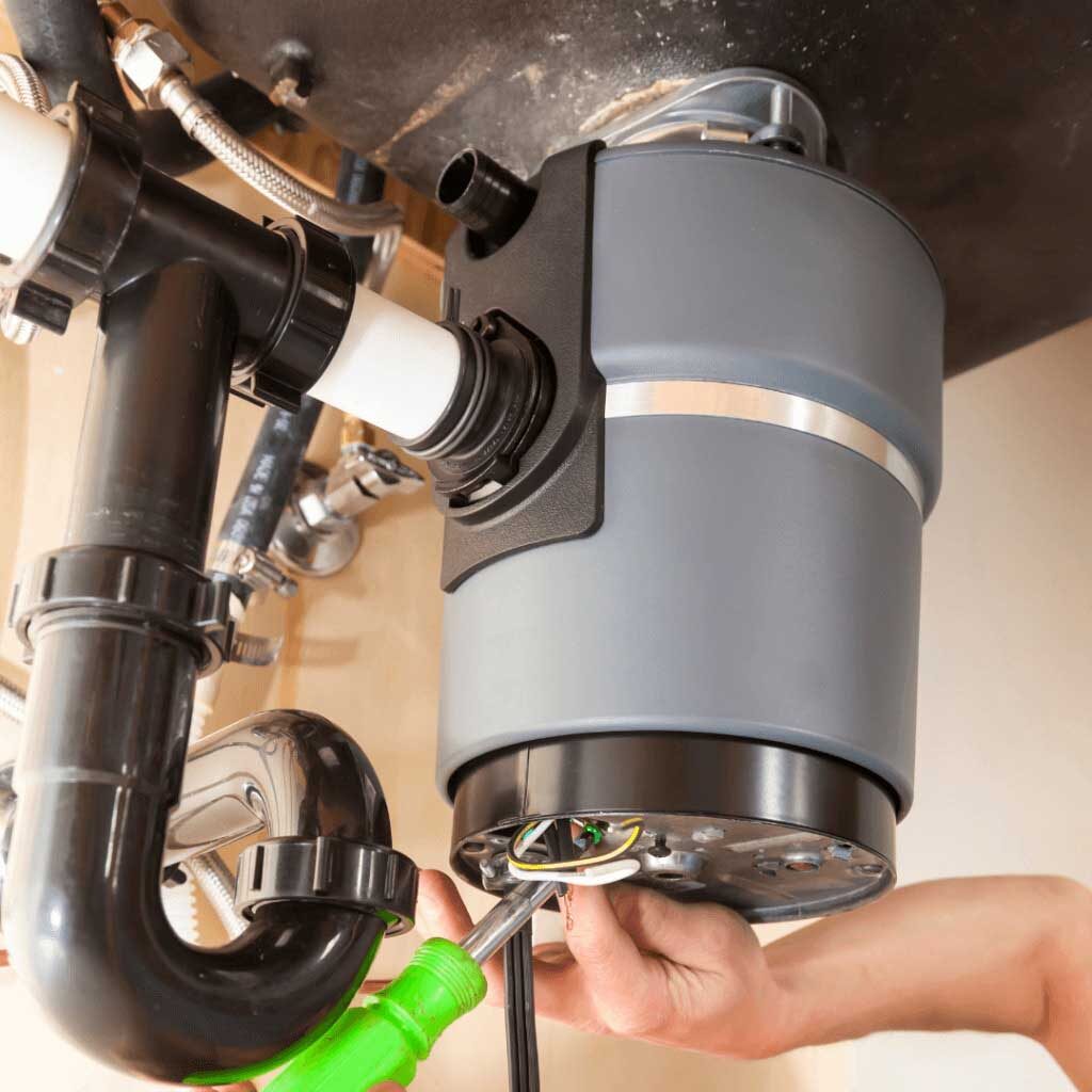 Newly Installed Garbage Disposal Unit Newly Installed Garbage Disposal Unit
